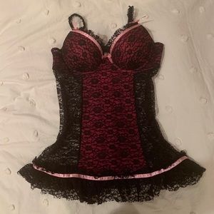The cutest Victoria’s Secret babydoll corset top